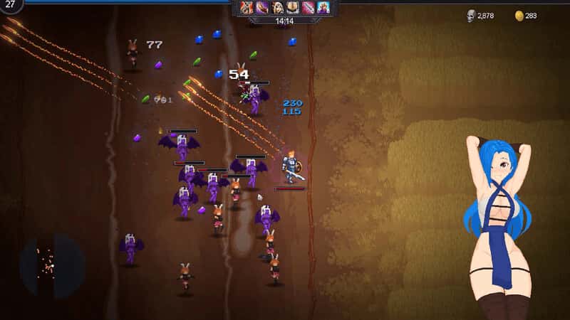 PC/像素ACT 神灵多角色 HaremOfGods 885M全息投影